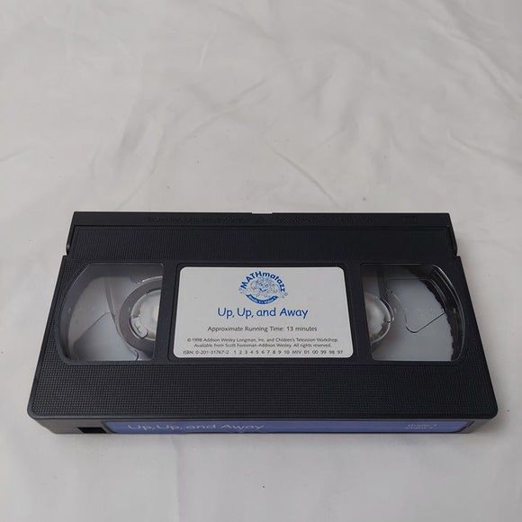 MATHmatazz - Up, Up, and Away - Grade 1, Video 1 VHS 1998 Tested - Picture 7 of 7